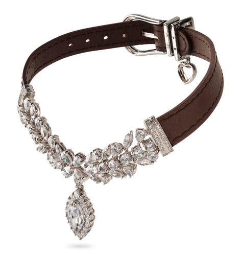 prada dog collar large|expensive dog collars diamond.